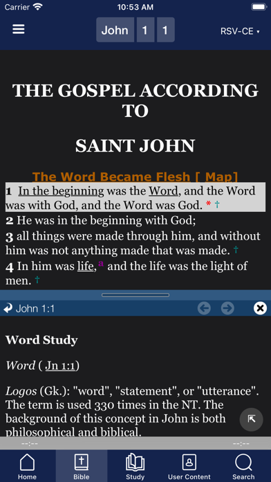 Bible - Catholic Study Screenshot