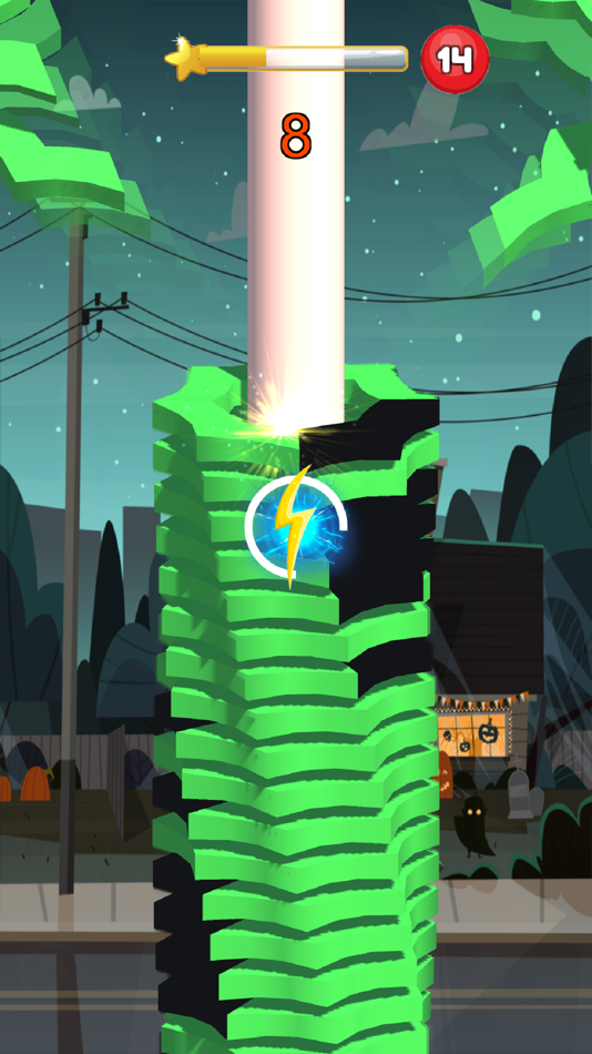 #5. Helix Bounce - Game (iOS) 由: Smit Sabhadiya
