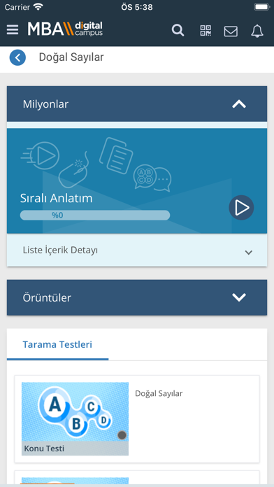 MBA OKULLARI Screenshot