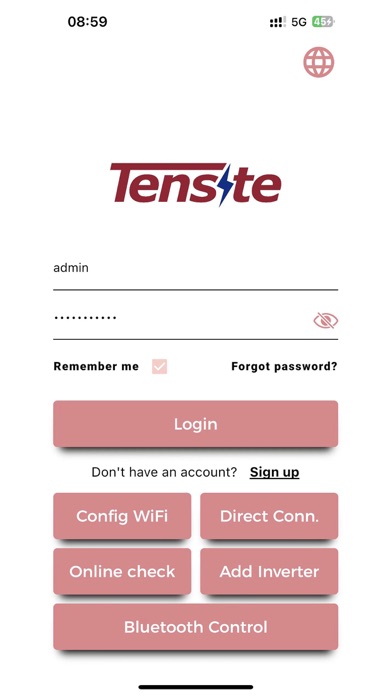 TENSITE Screenshot