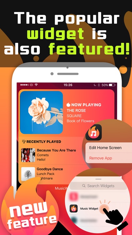 Music Widget - Music player screenshot-3