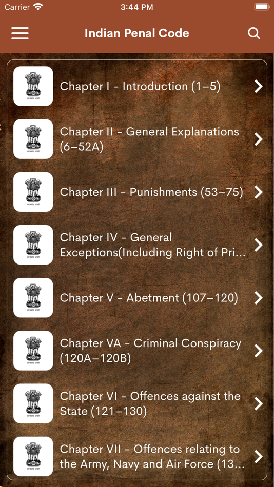 #1. Indian Penal Code - IPC (iOS) 由: Gorasiya Vishal Nanjibhai
