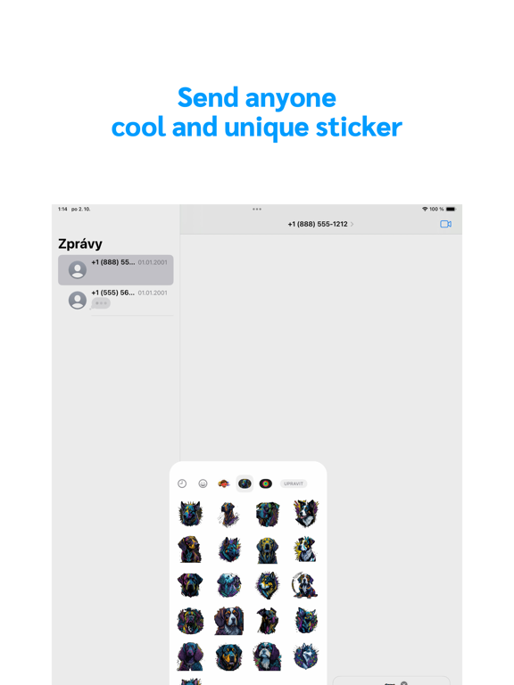 Screenshot #5 pour Graffiti Dog Stickers