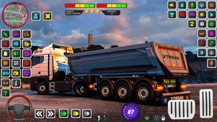 Offroad Truck Driving Game 3D screenshot-4