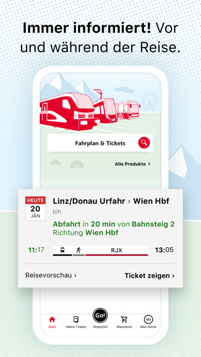 Screenshot #3 pour ÖBB Tickets