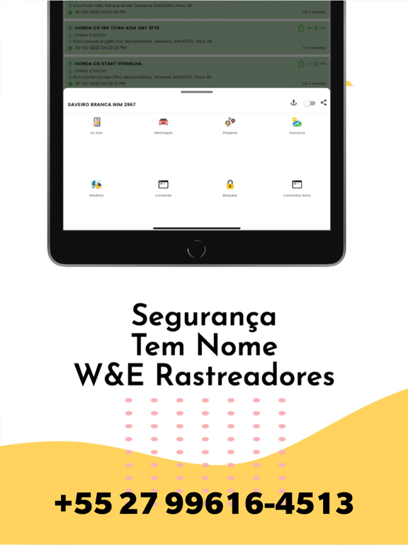 W&E Rastreadores PRO iPad screenshot