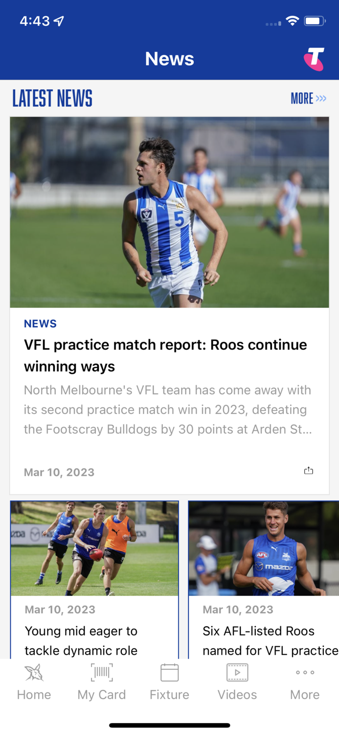North Melbourne Official App