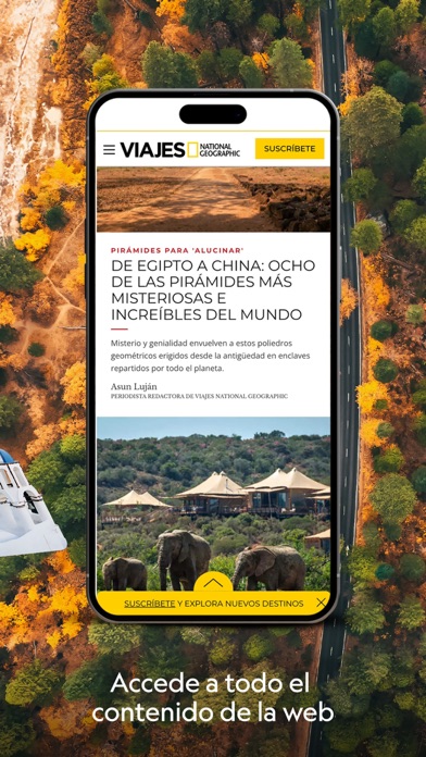 Screenshot #2 pour Viajes National Geographic