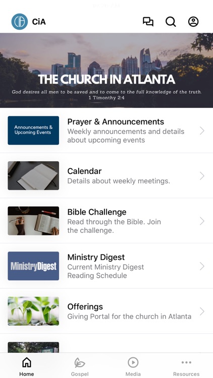 The church in Atlanta