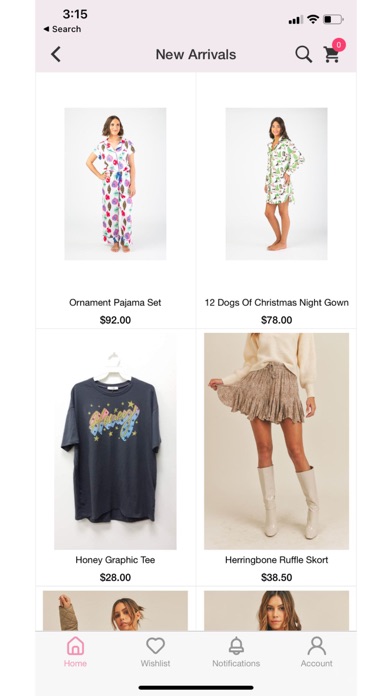 Here & Now Boutique Screenshot