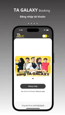 Game screenshot Tagalaxy Booking apk
