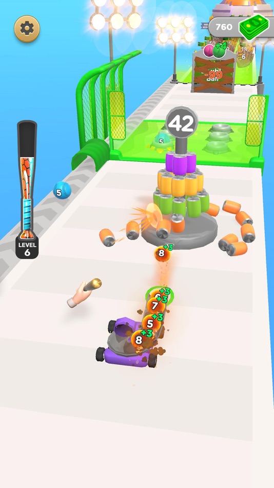 #2. Ball Bat (iOS) Bởi: Handan Simay Okcu