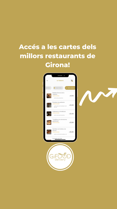 GiFOOD Delivery Screenshot