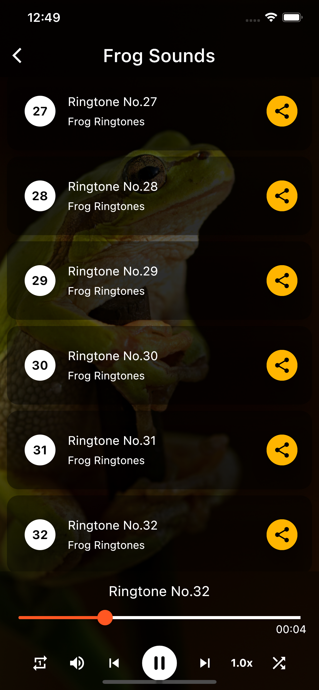 Frog Sounds Ringtones