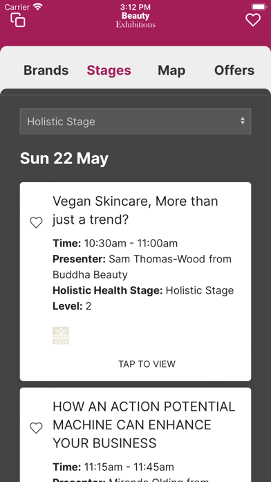 Beauty Exhibitions Ltd Screenshot