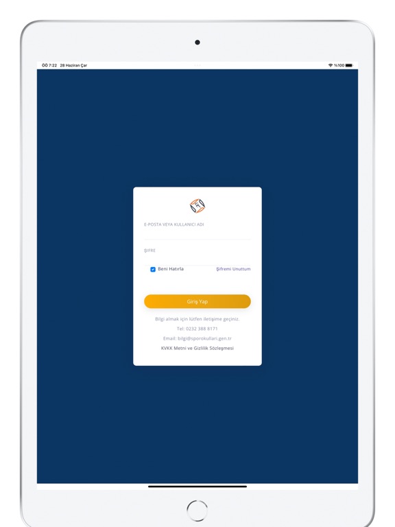Screenshot #5 pour Spor Okulları Yönetim Sistemi