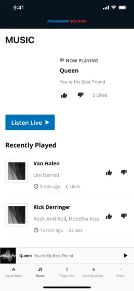 Game screenshot WIMC Thunder 103.9 FM hack