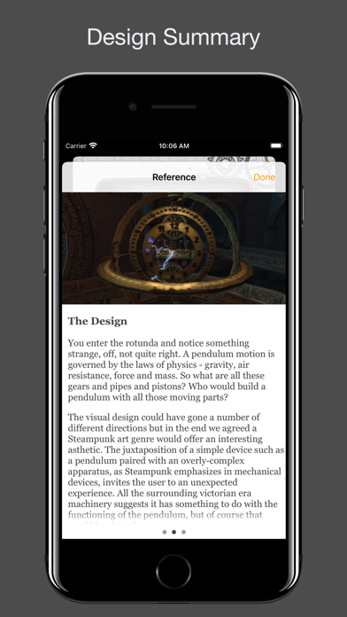 Steampunk Foucault Pendulum Screenshot