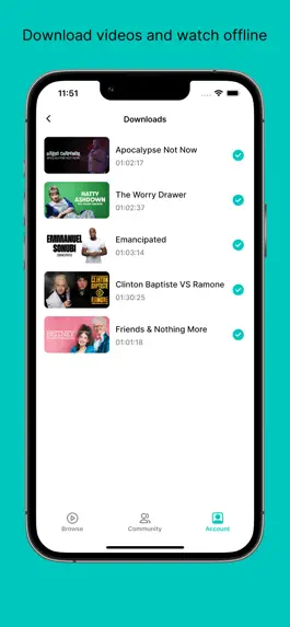 Game screenshot NextUp - Watch Stand-Up Comedy apk