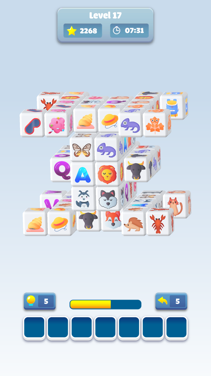 Cube Crush - 3D Match Puzzle