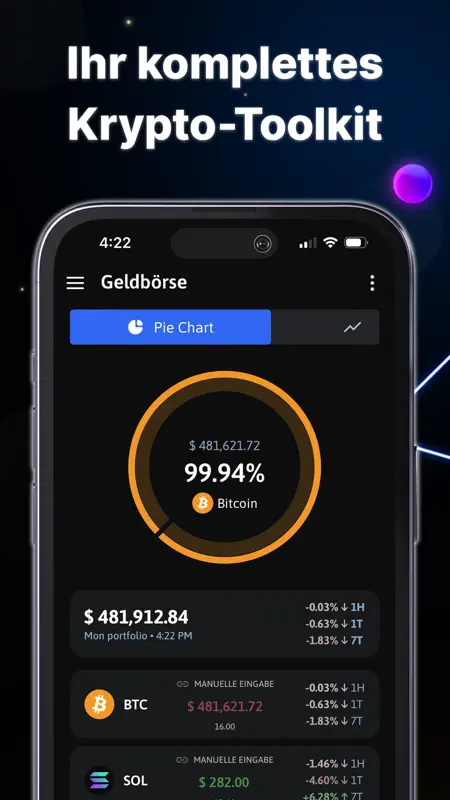 The Crypto App - Coin Tracker screenshot 1 of 7
