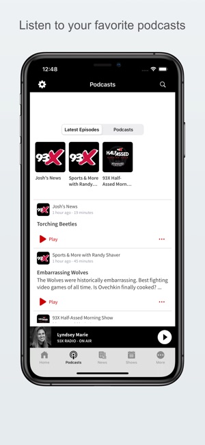 93x radio store