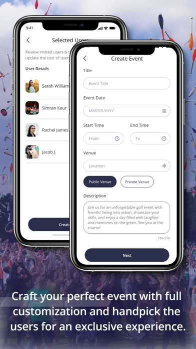 Aura Events Screenshot