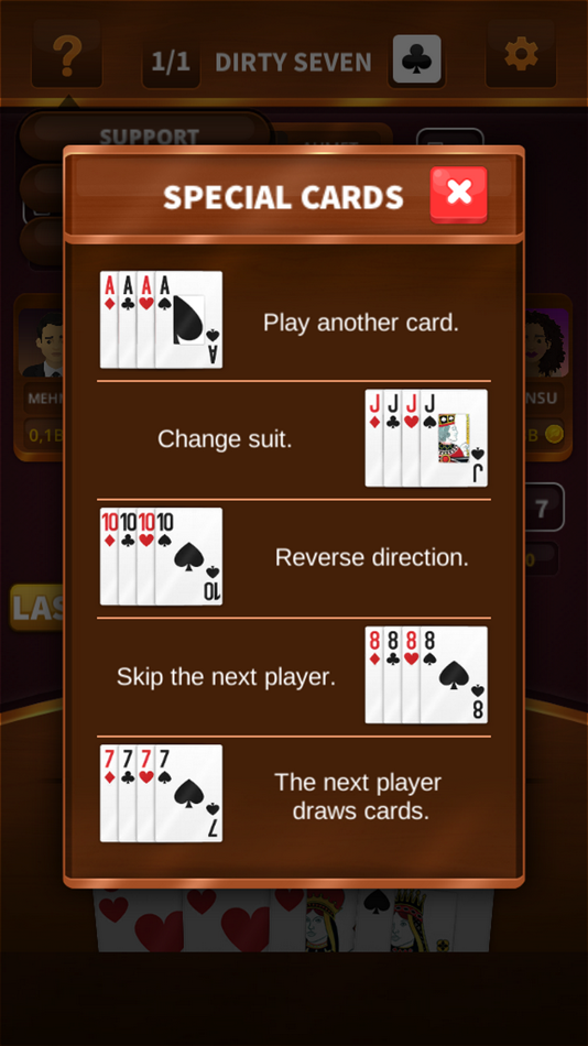 #6. Dirty Seven - Pis Yedili HD (iOS) 由: Alper Mobile Software Limited