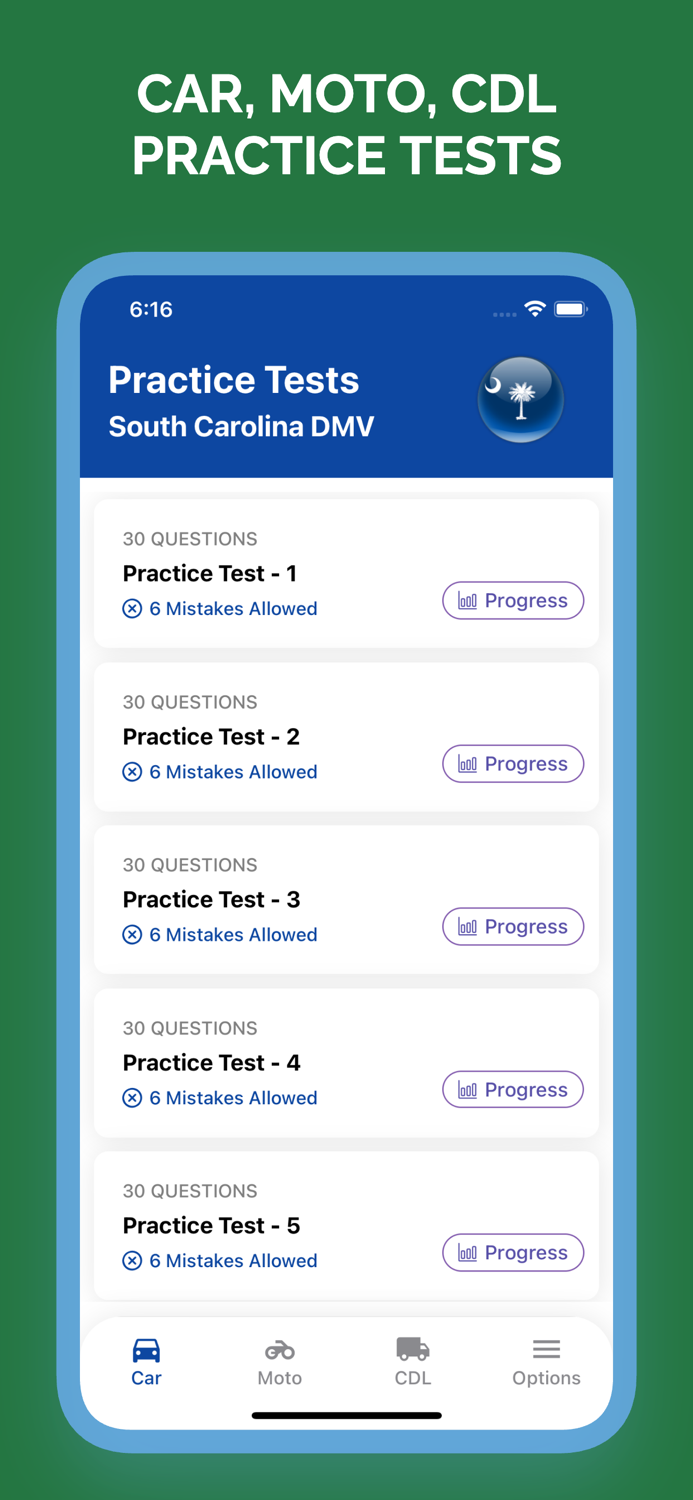 SC DMV Permit Test Prep