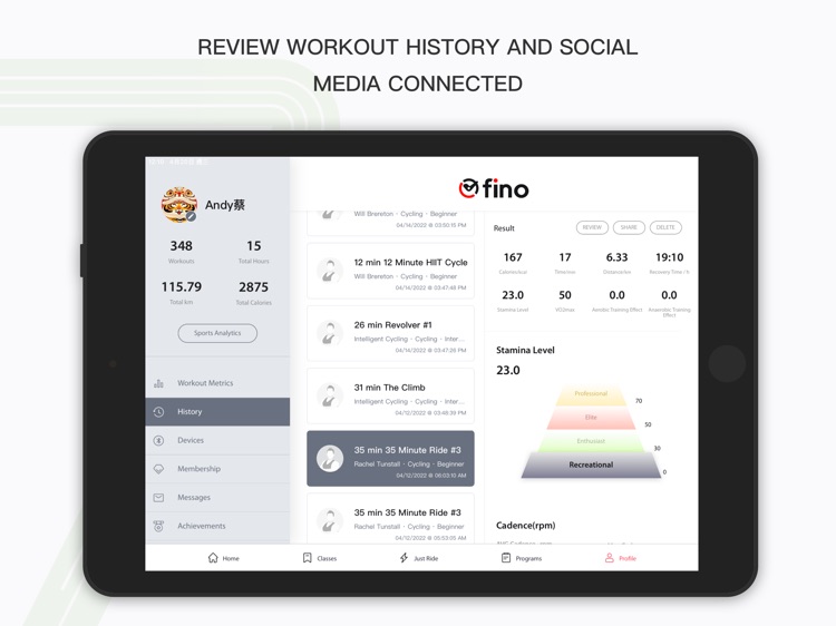 fino HD Fitness Exercise App screenshot-3