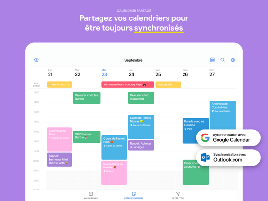 Screenshot #5 pour FamilyWall Organise la famille