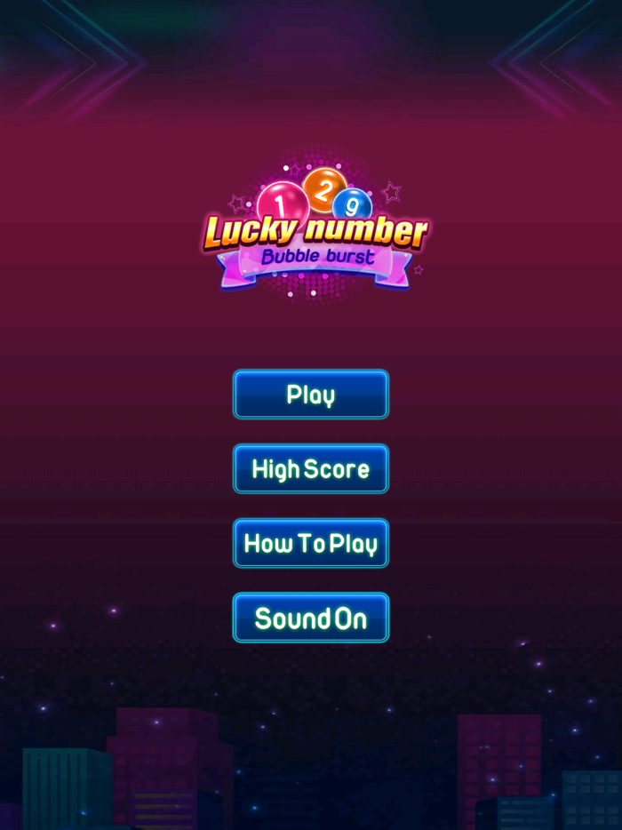 Lucky Number - Bubble Burst