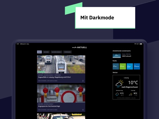 Screenshot #6 pour MDR AKTUELL - Nachrichten