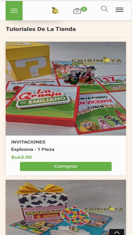 Chirimoya Tutoriales