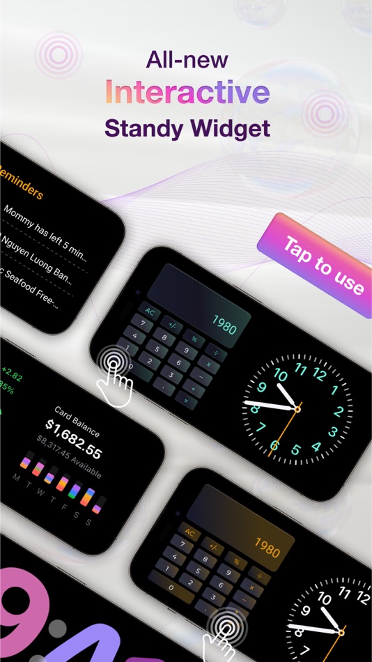 #2. Calculator Widget Pro 18 (iOS) Podle: Minh Nhat Dang