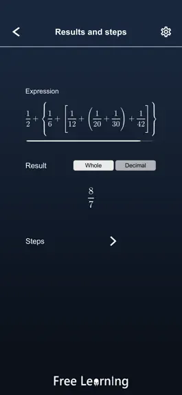 Game screenshot Solve expressions apk