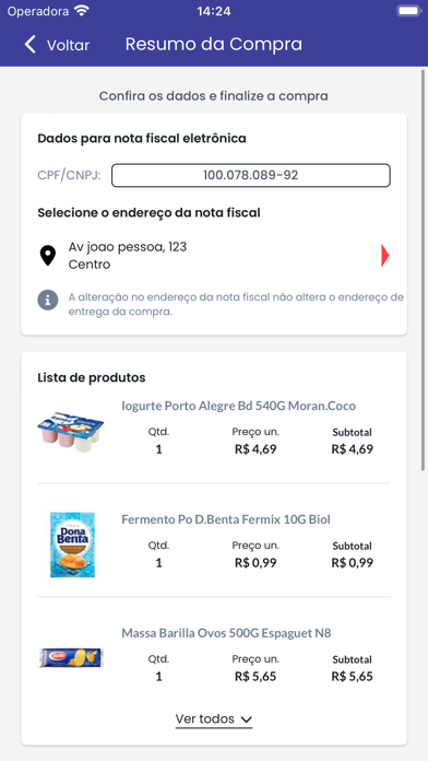 Supermercado Poupy Screenshot