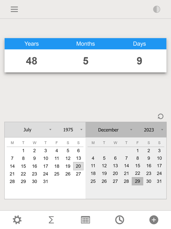 Age Calculator - Birthday iPad screenshot 4 - Productivity app