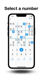sudokushin game -number place iphone screenshot 3