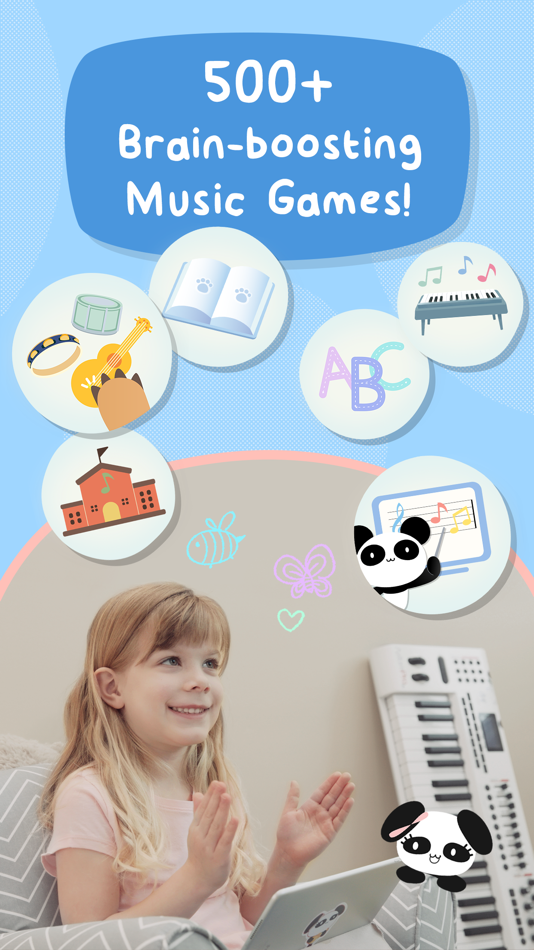 #1. Kids Piano Games: Panda Corner (iOS) بواسطة: Panda Corner