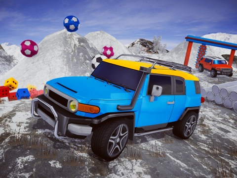 FJ Cruiser Snow Driving Funのおすすめ画像1