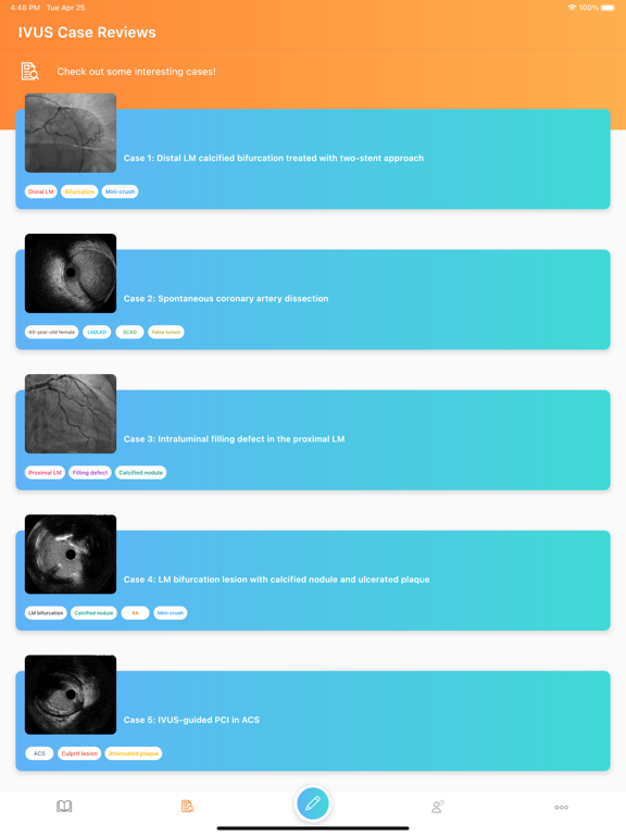 IVUSAID iPad screenshot 4 - Medical app