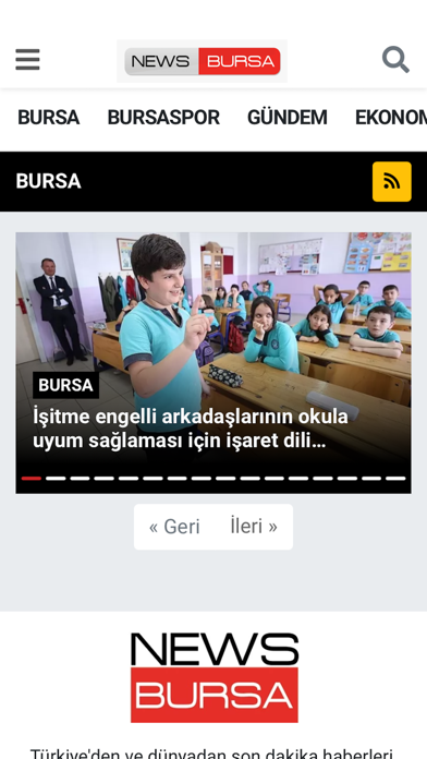 News Bursa Screenshot