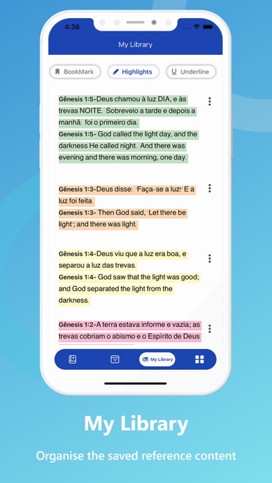 Bíblia Português e Inglês Screenshot