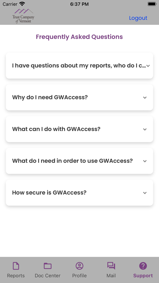 #2. Trust Company of Vermont (iOS) 由: Trust Company of Vermont