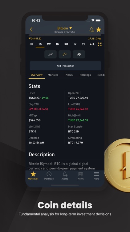 Crypto Tracker by BitScreener screenshot-6