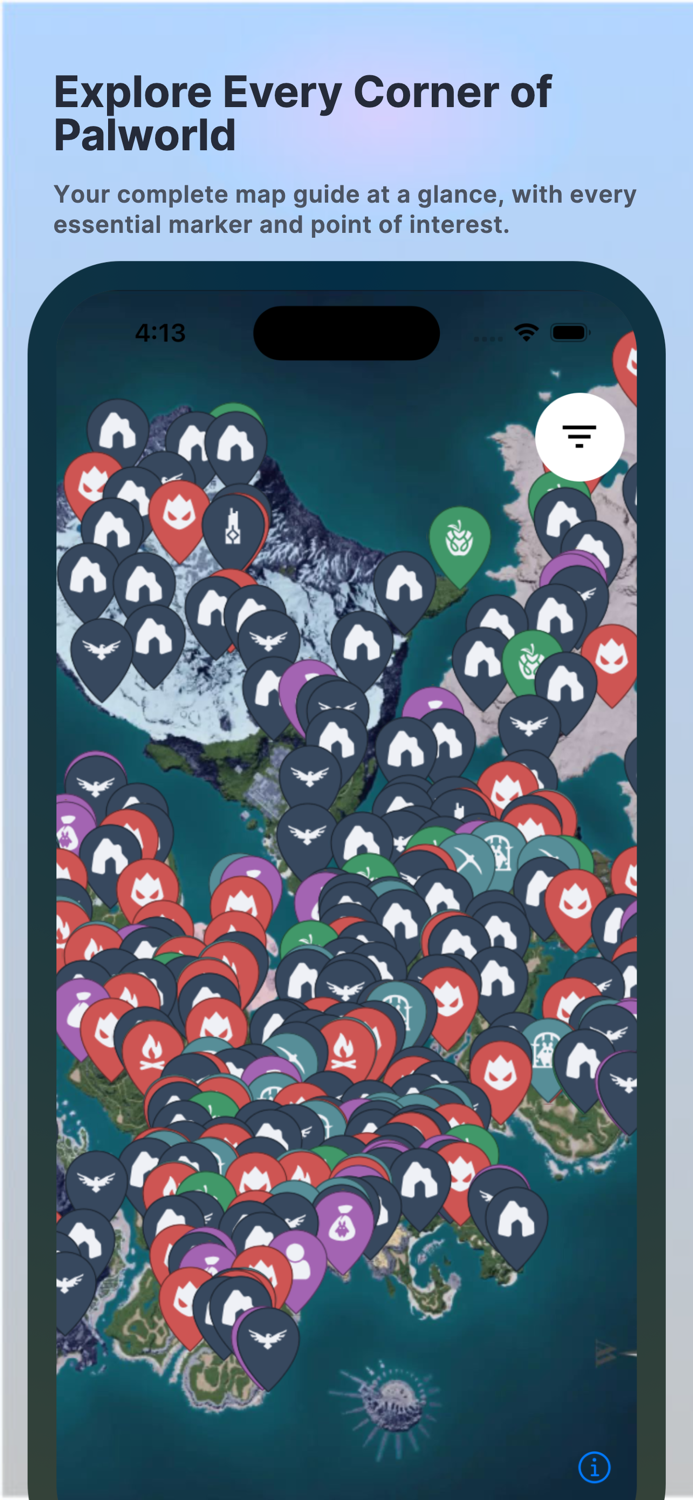 PalMap Find and Explore Pals