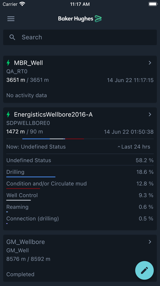 #1. WellLink™ RT Mobile - QA (iOS) 由: Baker Hughes Company