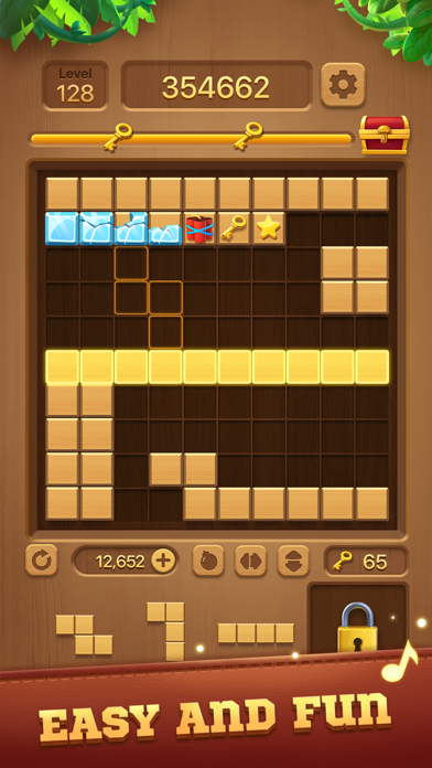 Wood Block - Cube Puzzle Games Screenshot