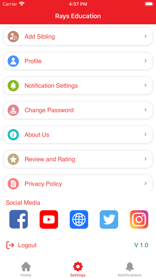 #3. Rays Connect Parent Portal (iOS) 由: Myclassboard Educational Solutions Private Limited